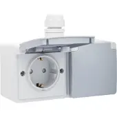 Niko New Hydro Wandsteckdosenbox (WCD-Schaltanlage) - 700-37848