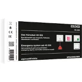 JUNG Notrufset aws kompl.mit Rahmen NRS AS 0834 WW NRSAS0834WW