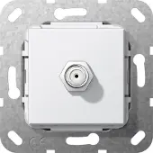 Gira 565003. Produktfarbe: Weiß (565003)