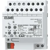 JUNG 3901REGHE KNX LED-Universal-Dimmaktor / Drehzahlsteller, 1fach, REG, 4 TE 3901 REGHE