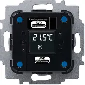 Busch-Jaeger BUSCH JAEGER 2CKA006200A0051 - Thermostatischer Auslöser - LCD - IP20 - Schwarz - Grau - Busch-free@home - RoHS - CE
