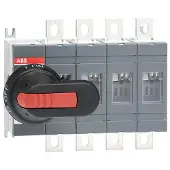 ABB OT250E04P Lasttrennschalter 4-polig 250 A, mit Griff und Welle 1SCA022710R0520