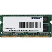 Patriot Memory Memory 8GB PC3-12800, 8 GB, 1 x 8 GB, DDR3, 1600 MHz, 204-pin SO-DIMM