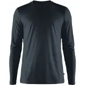 Fjällräven - Abisko Wool L/S - Longsleeve Gr XS blau