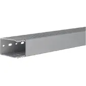 Hager LKG7505007030B Verdrahtungskanal aus PVC LKG 75x50mm steingrau - 2 Meter