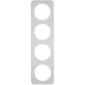 Berker 10142174, Aluminium, Aluminium, Schraubenlos, , Glänzend, R.1