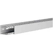 Hager HA760040 Verdrahtungskanal aus PC/ABS halogenfrei zu HA7 60x40mm lichtgrau - 2 Meter