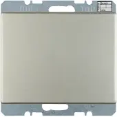 Berker 75441373 KNX CO2 Sensor mit Luftfeuchte- und Temperaturregler, K.x Edelstahl, Metall