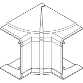 Hager TEH G1251 9010 Inneneck zu BRAN/BRHN70130 rws
