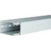 Hager HA7100060 Verdrahtungskanal aus PC/ABS halogenfrei HA7 100x60mm lichtgrau - 2 Meter