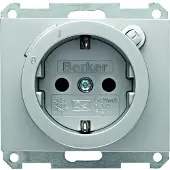 Berker 47087003 Steckdose SCHUKO m FI erh BS K.5 Alu