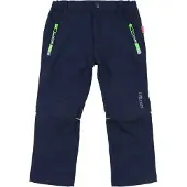 TROLLKIDS Kinder Fjell Softshellhose navy/green 140