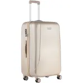 Carryon Skyhopper 78 cm großer Reisekoffer – 85 Liter großer Trolley mit Rollen und TSA-Schloss – Champagner