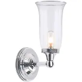 Elstead Lighting Elstead Austen LED Wandleuchte G9 30cm Poliertes Chrom IP44