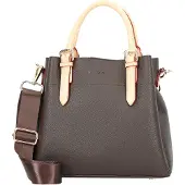 Bugatti Handtasche Umhängetasche Ella Top Handle Darkbrown braun