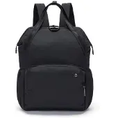 Pacsafe Freizeitrucksack Rucksack mit Laptopfach Citysafe CX ECONYL Backpack 17L Black schwarz