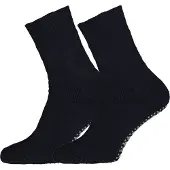 Falke Homepads Herren Haussocken, 43-46, Blau, Uni, Baumwolle