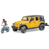 BRUDER 02543, Jeep, Mountain bike and cyclist, 4 Jahr(e), ABS Synthetik, Mehrfarbig