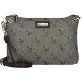 U.S. POLO ASSN. Umhängetasche Hampton Flat Crossbody Bag Brown / Brown grün