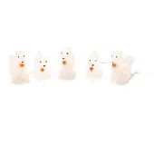 Konstsmide LED-Lichterkette "Eichhörnchen, Weihnachtsdeko aussen", Energieeffizienz: F, weiß, Gesamtlänge 9m, Lichterketten, mit 40 warmweissen Dioden, LED-Lichterkette