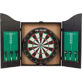 My Hood - Home Dart Center, Dartscheibenschrank, Schwarz, Grün, Mitteldichte Faserplatte (MDF), 630 mm, 7,5 kg, 1 Stück(e)
