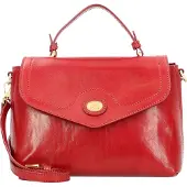 The bridge Story Donna Top Handle Bag Ribes-Rot/Gold