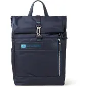 Piquadro PQ-Bios Roll Top Laptoprucksack 15,6" Ultramarinblau