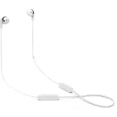 JBL Tune 215 Kopfhörer Kabellos im Ohr, Nackenband Musik Bluetooth Weiß