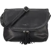 Tom Tailor Lari Damen Umhängetasche Crossbody Bag Mittelgroß Schwarz