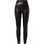 Herrlicher 31743 , Ritana, Damen Jeans Hose, Leder, black, S