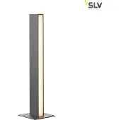 SLV 232165 H-POL 60, Wege- und Standleuchte, einflammig, LED, 3000 K, anthrazit, L/B/H 16,5/16,5/66 cm