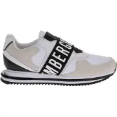 Bikkembergs Freizeitschuhe für Damen in Beige, mit einem Obermaterial aus Leder und Textil