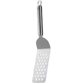 Rösle Grillwender RÖSLE "Burger Wender, 25120", silber (silberfarben), Edelstahl 18/10, Küchenpaletten, Grillwender, in Profiqualität mit Lochung, Rundgriff und Aufhängeöse, Edelstahl