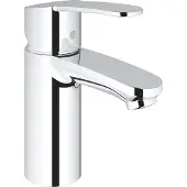 GROHE Eurostyle Cosmopolitan Einhand-Waschtischbatterie, S-Size, Ausladung 102mm, ohne Ablaufgarnitur, EcoMode, 2337320E