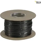 SLV Tenseo Seilsystem, Niedervolt-Seil, 4 mm², schwarz, 100 m