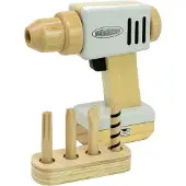 Mamamemo – Spielzeug-Bohrmaschine aus Holz – 6-teilig