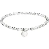 Liebeskind berlin Armband "Schmuck Geschenk Edelstahl Armkette", silber (edelstahlfarben), Armbänder, Damen, 17cm, Edelstahl Polyurethan, Edelstahl, Polyurethan, Armband