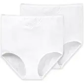 Schiesser Maxislip "Cotton Essentials" mit zarten Stickerei-Motiven