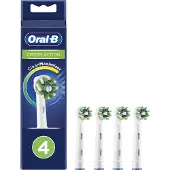 Oral-B CrossAction 80338435, 4 Stück(e), Weiß, CleanMaximiser, Deutschland, , 21,8 g