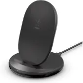Belkin Boost Charge, Drinnen, AC, Kabelloses Aufladen, Schwarz