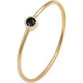 Elli Silberring "Ring Stacking Basic Kristalle 925 Silber" Gr. 56, gold, Fingerringe, Damen, 56, Silber 925 (Sterlingsilber), Silberring
