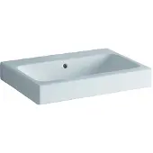 Geberit Waschtisch iCon 60x48,5cm, we. K-Tect, o. Hahnl., m ÜL