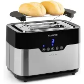 Klarstein Arabica Toaster 920W LED-Display Touch-Bedienfeld Edelstahl