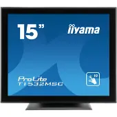 Iiyama T1532MSC-B5X, 38,1 cm (15"), 1024 x 768 Pixel, XGA, LED, 8 ms, Schwarz