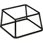 Aps MULTI Buffetständer, Topfuntersetzer mit Schwarzer Antirutschbeschichtung, Maße (B x L x H): 18 x 18 x 10 cm