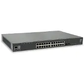 LevelOne EFB GTL-2891 28-Port Stackable L3 Managed Gigabit Switch, 2x 10G SFP+, 1x 10G Modulslot GTL2891