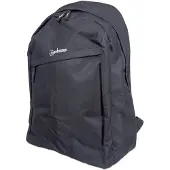 Manhattan Knappack Notebookrucksack, Für Notebooks bis 15,6", Top Load, sehr leicht, schwarz, 39,6 cm (15.6"), Notebook-Gehäuse, Polyester, PVC