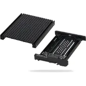Icy Dock MB705M2P-B, SSD-Gehäuse, M.2, M.2, 32 Gbit/s, Schwarz