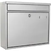 Rottner Briefkasten Hochhaus II silber