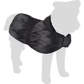 Flamingo Karlie 5232254 Hundemantel Eisbär L: 45 cm schwarz 1 Bauchgurt